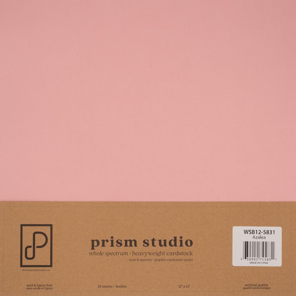Azalea - 12x12 Whole Spectrum Smooth Cardstock