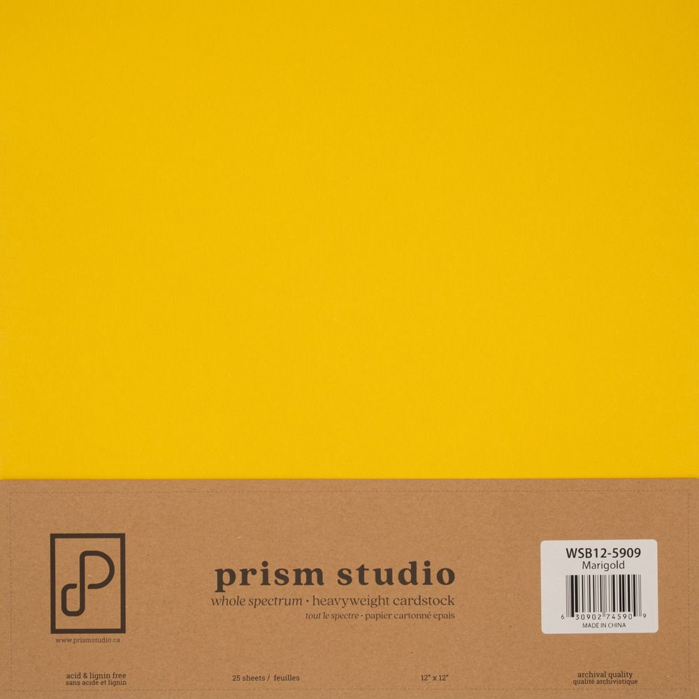Marigold - 12x12 Whole Spectrum Smooth Cardstock