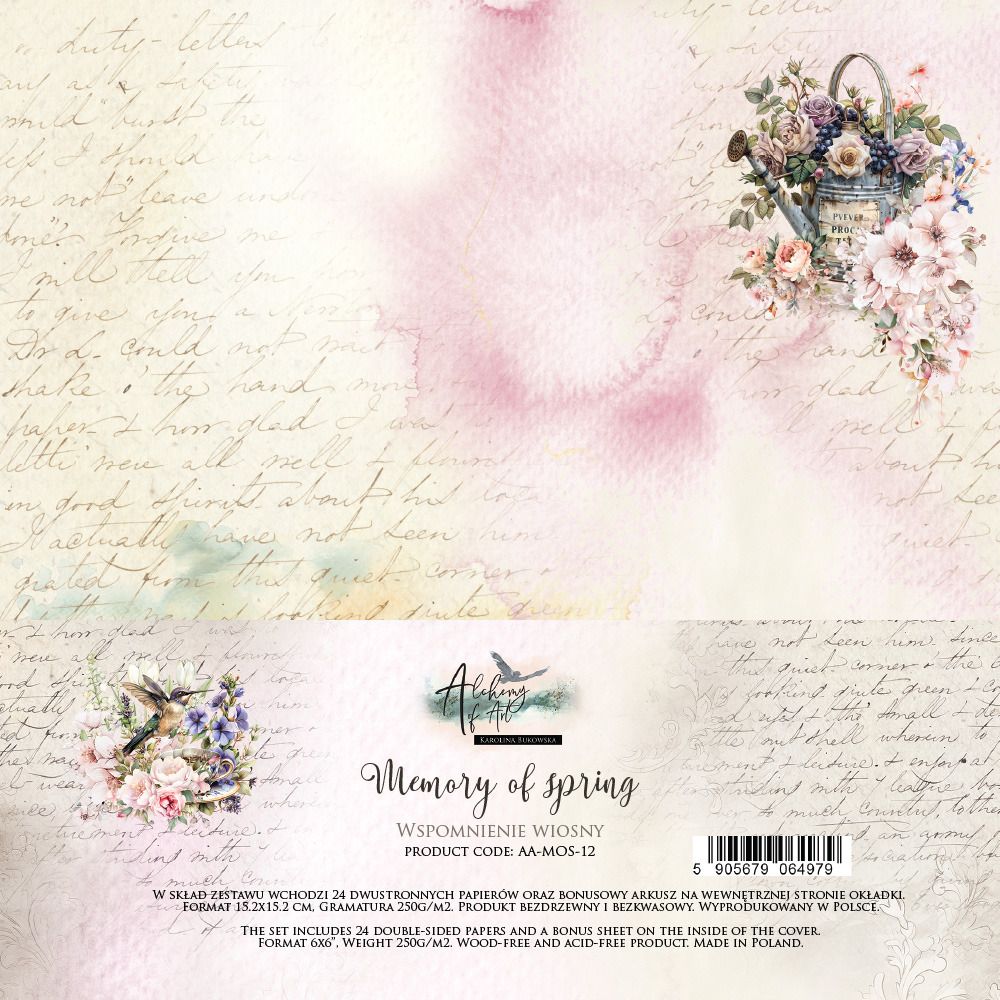6x6 Paper Collection - Memory of Spring Collection