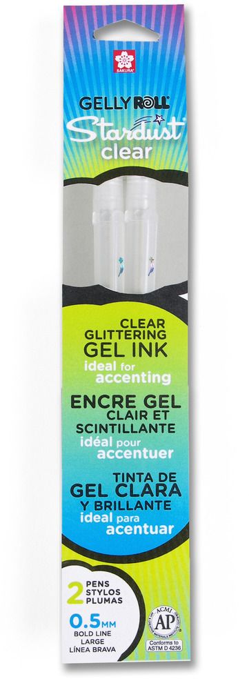 Stardust Glitter - 2 pk - Gelly Roll Pen