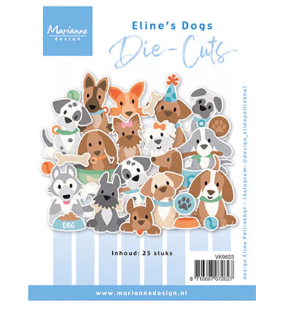 Eline&#39;s Dogs - Die-Cuts