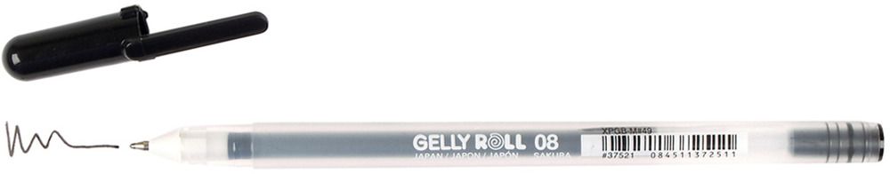 Black - 08 - Gelly Roll Pen