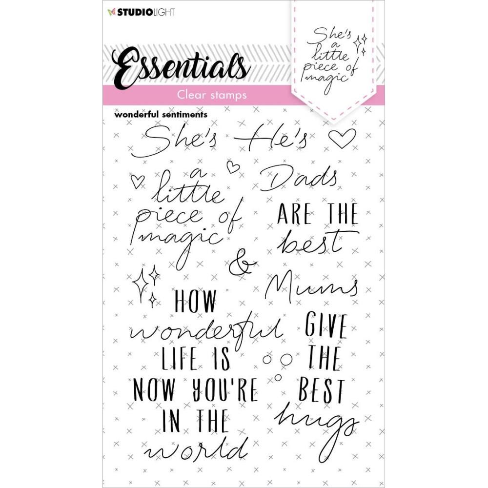 Wonderful Sentiments - Clear Stamp Set