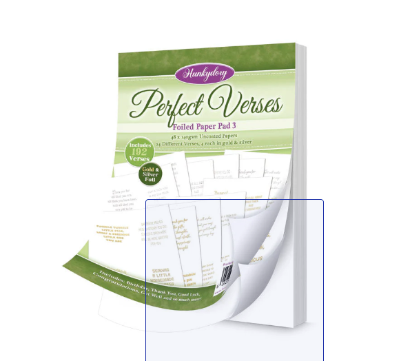 Perfect Verses 3 - Sentiment Verses - Foiled Paper Pad