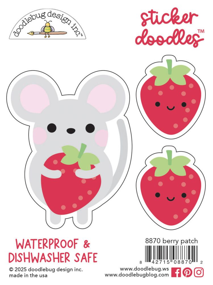 Sticker Doodles - Berry Patch Collection
