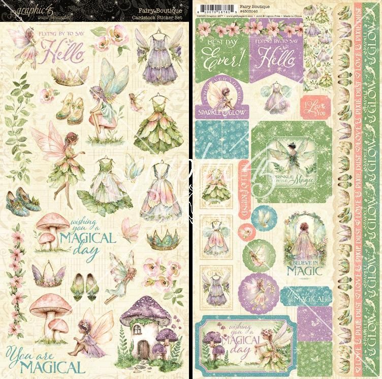 Sticker Set - Fairy Boutique Collection