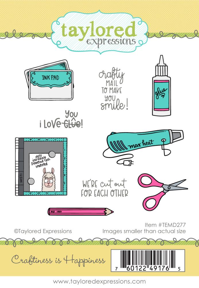 Craftiness is Happiness - Stamp Set