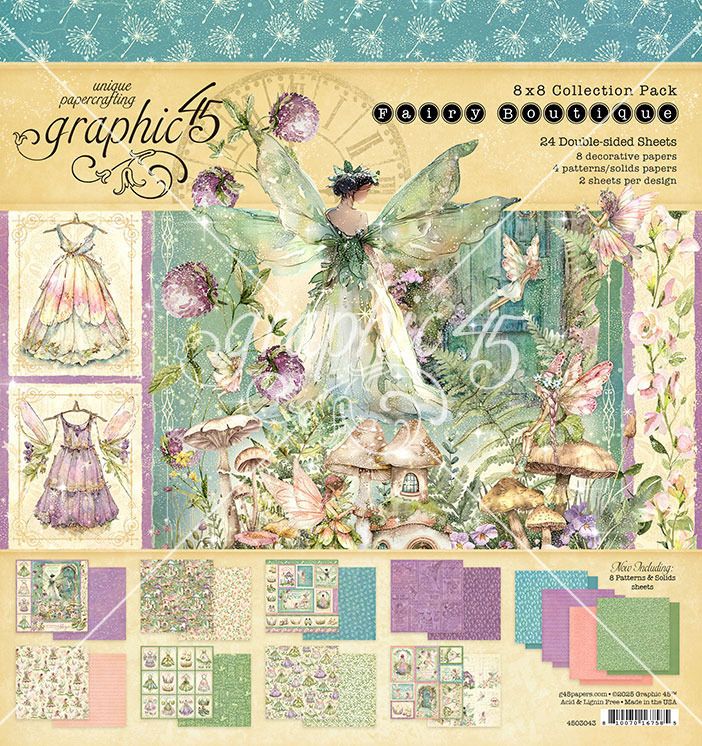 8x8 Collection Pack - Fairy Boutique Collection