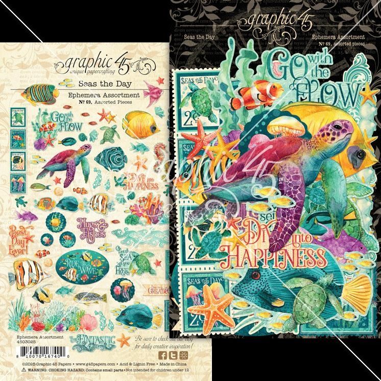 Ephemera Set - Seas the Day Collection