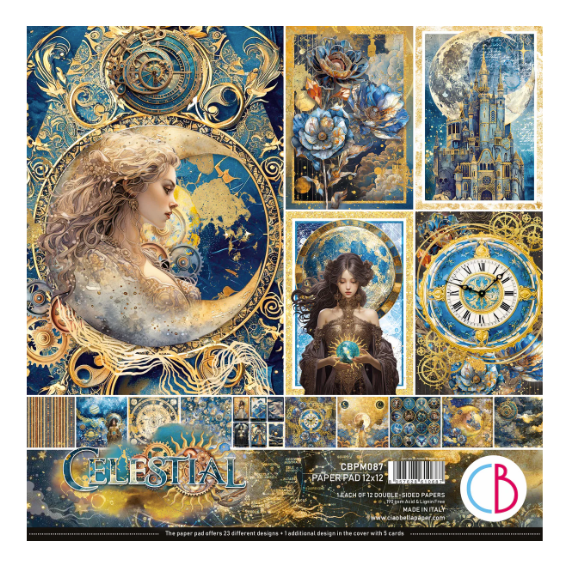 12x12 Paper Pad - Celestial Collection