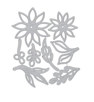 Foliage &amp; Flowers Fancy Die