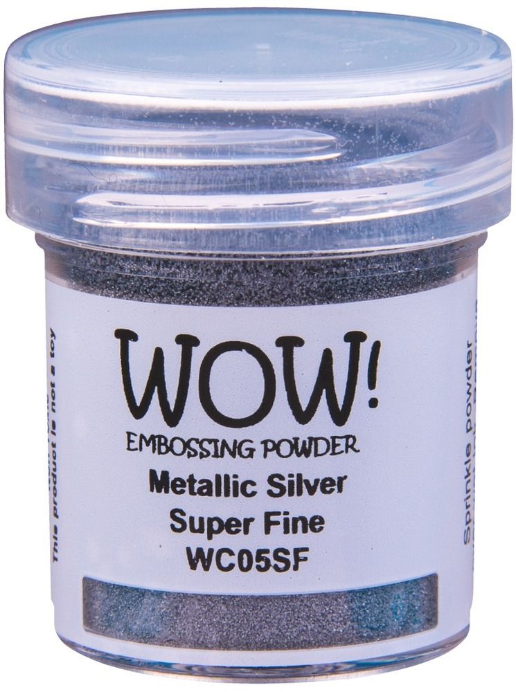 Silver - Metallic - Super Fine - Embossing Powder