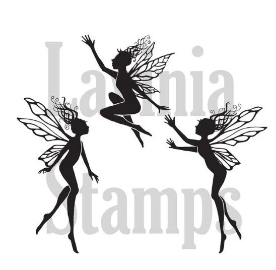 Three Dancing Fairies - Stamp Set