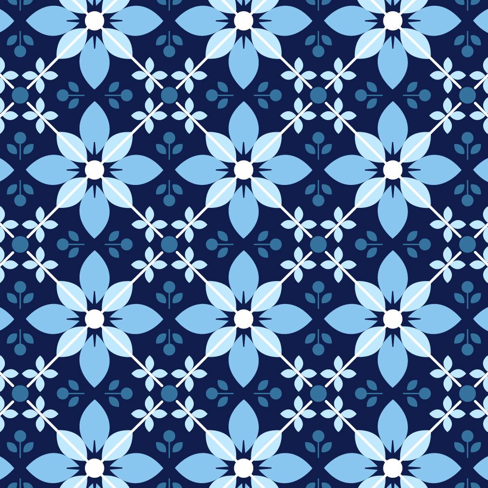 Floral Mosaic - Layering Stencil Set