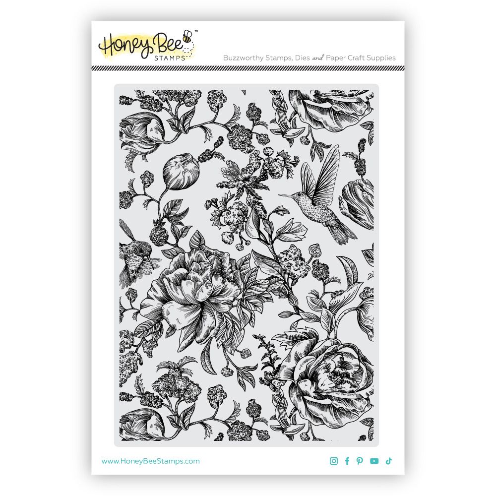 Zelia&#39;s English Garden - Cling Stamp