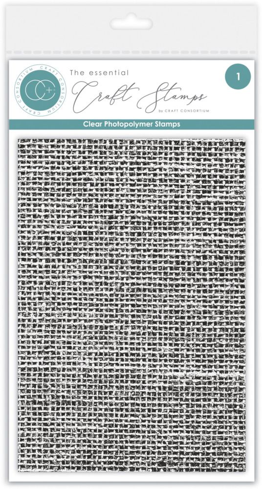Hessian Texture - Clear Stamp
