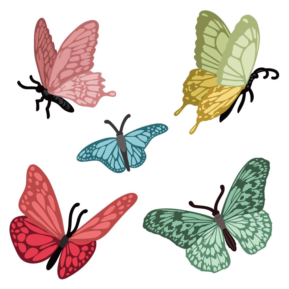 Lovely Layers: Butterflies - Die Set