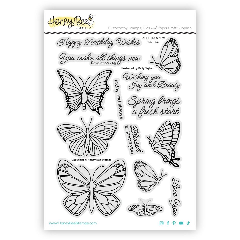 All Things New - Clear Stamp Set