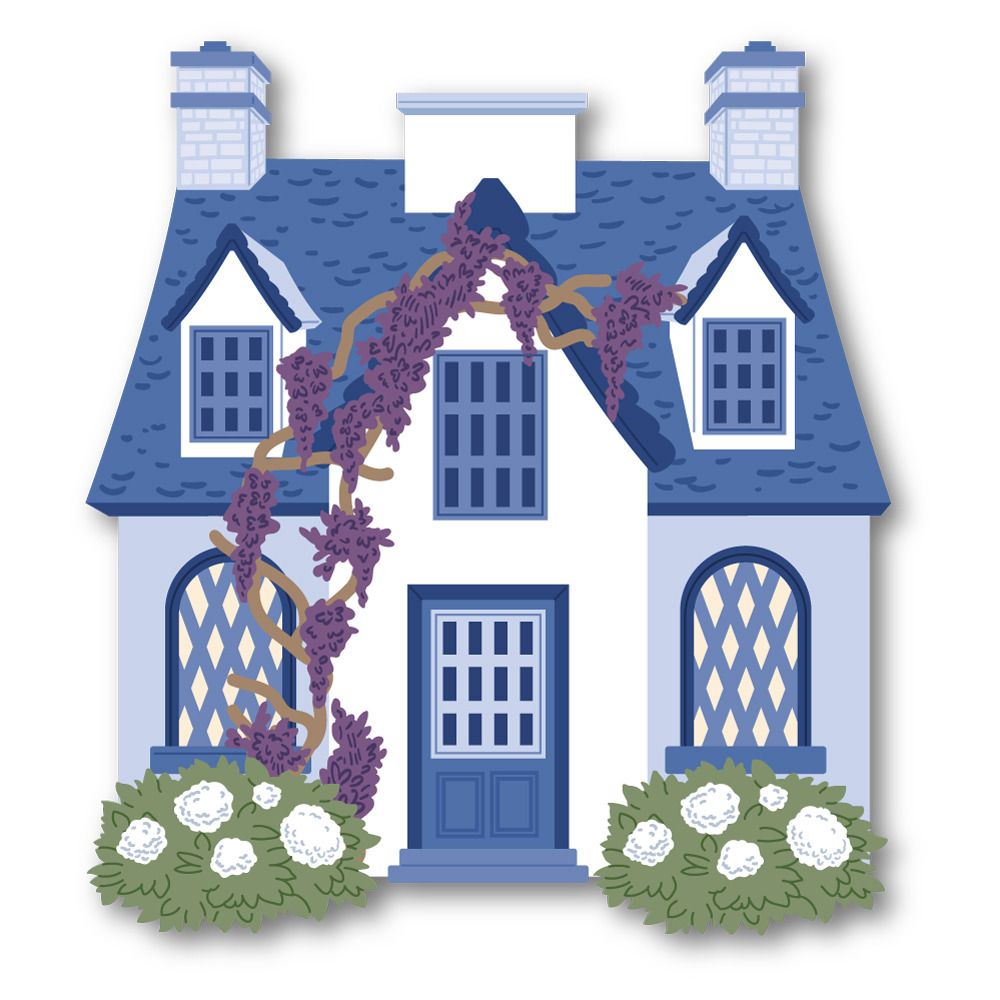 Lovely Layers: Cottage - Die Set