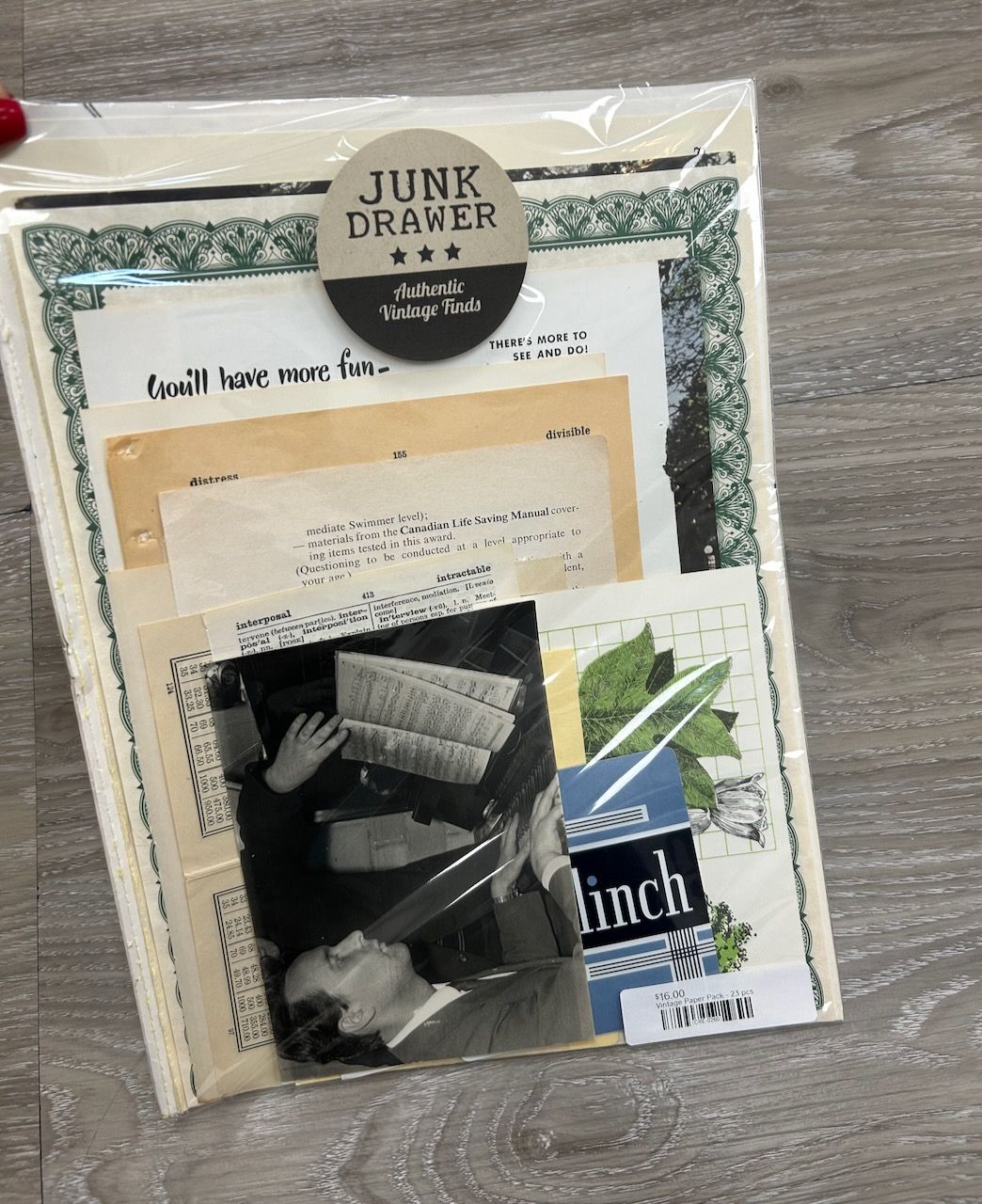Vintage Paper Pack - 23 pcs