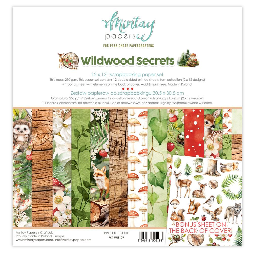 12x12 Paper Set - Wildwood Secrets Collection