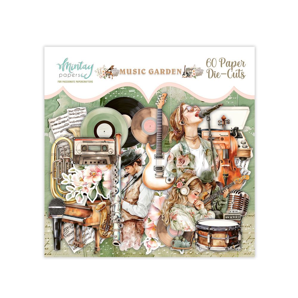Paper Die Cuts - Music Garden Collection