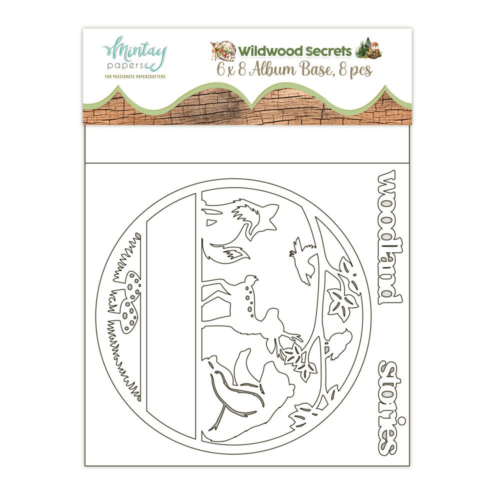 6x8 Chipboard Album - Wildwood Secrets Collection