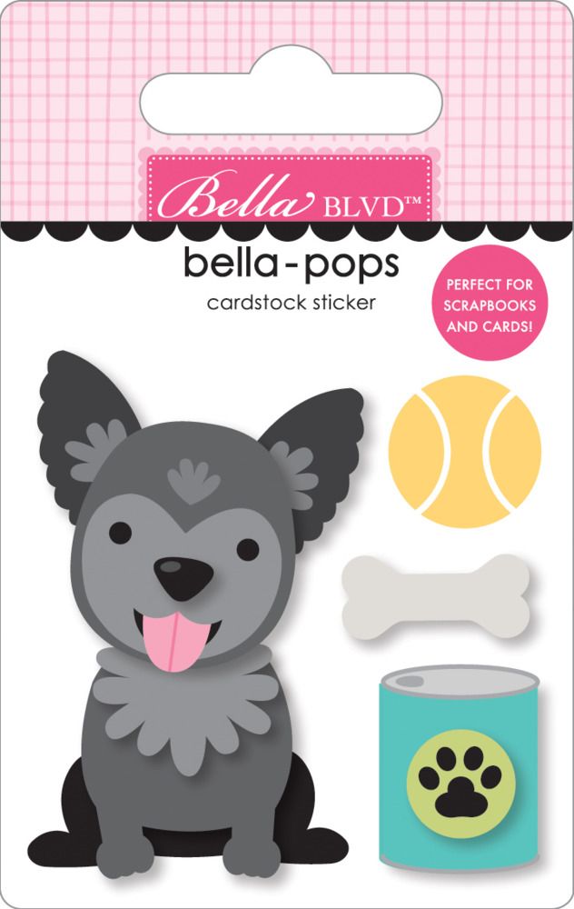 Baby Mio - Bella-pops 3D Cardstock Sticker