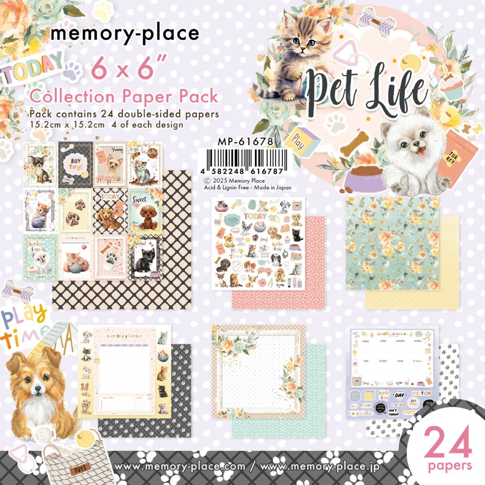 6x6 Collection Pack - Pet Life Collection