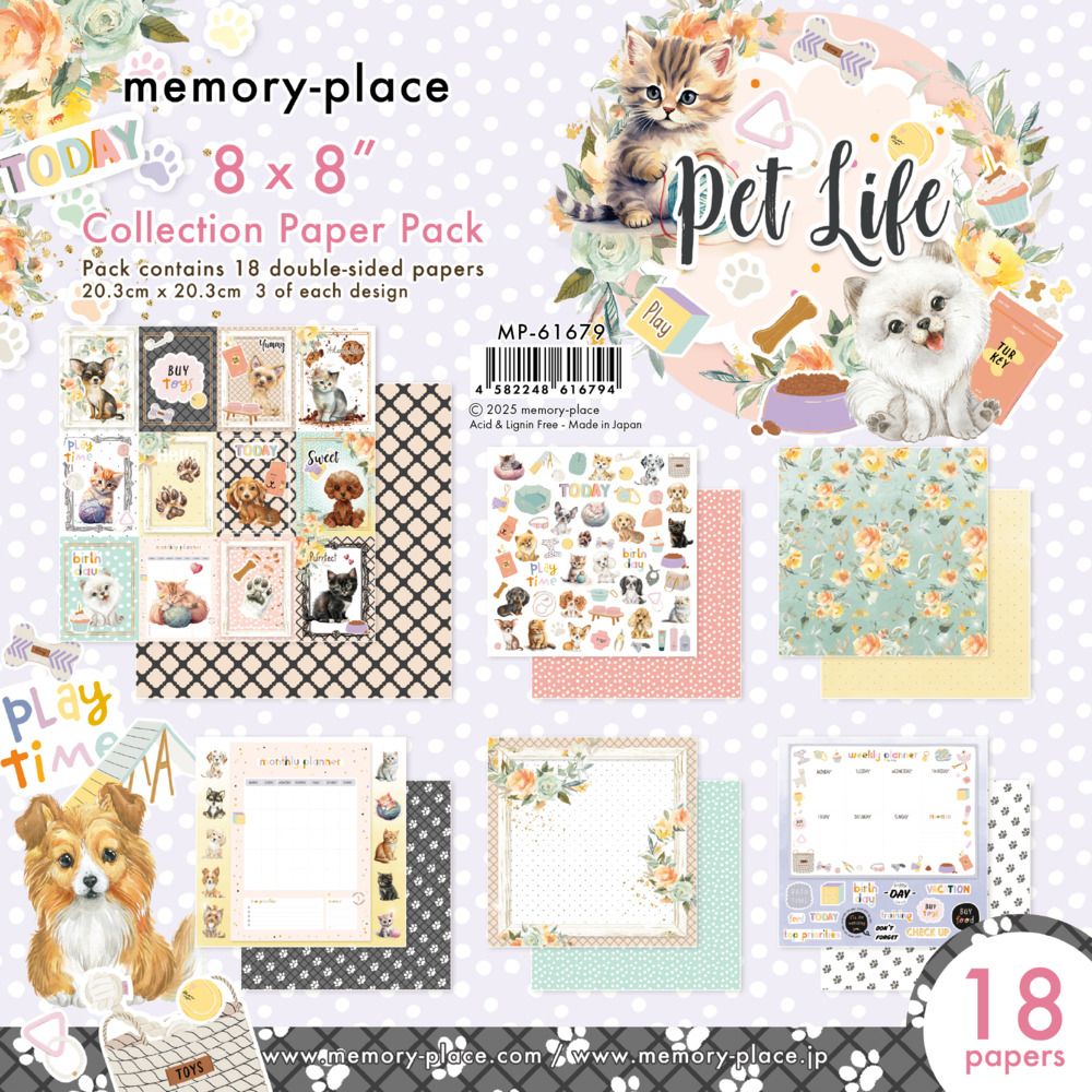 8x8 Collection Pack - Pet Life Collection