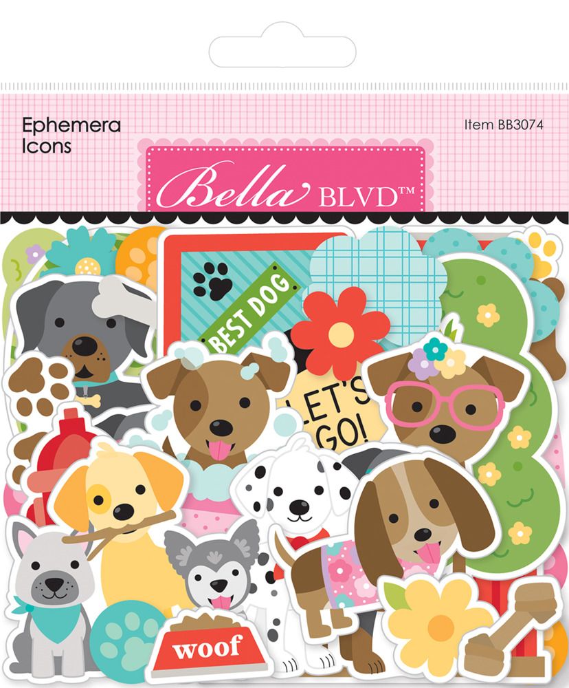 Ephemera Icons - Bow Wow Collection