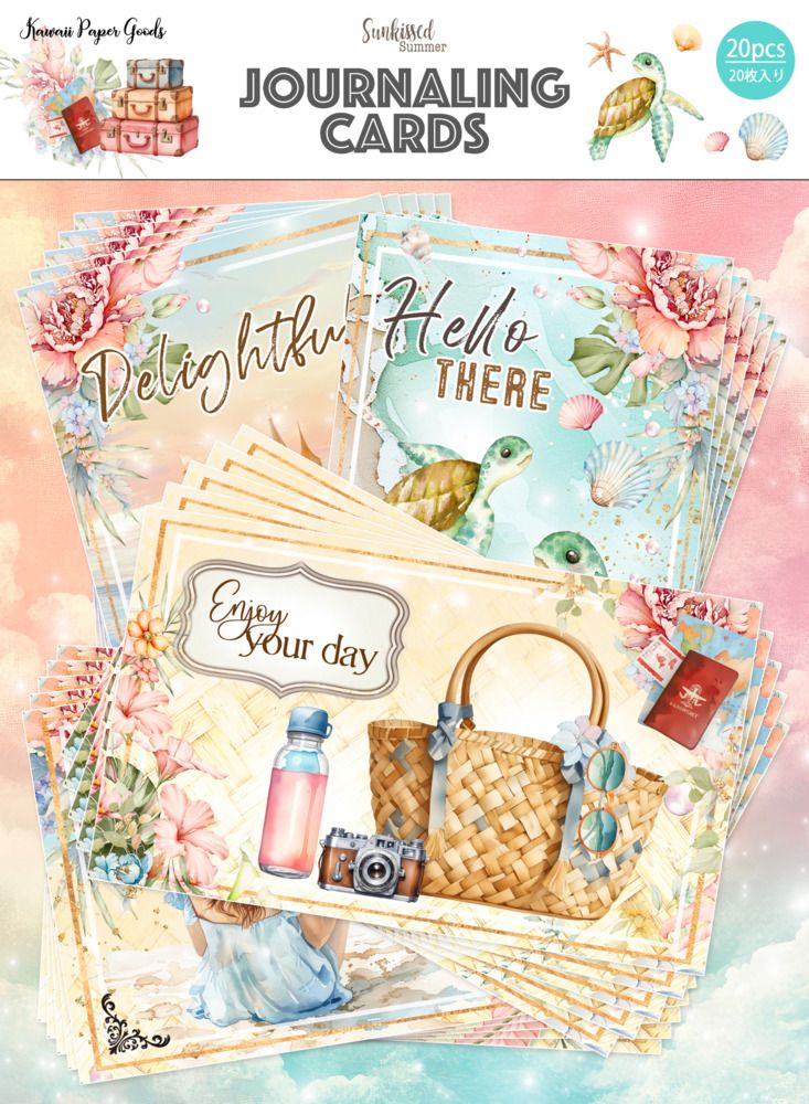 Journaling Cards - Sunkissed Summer Collection