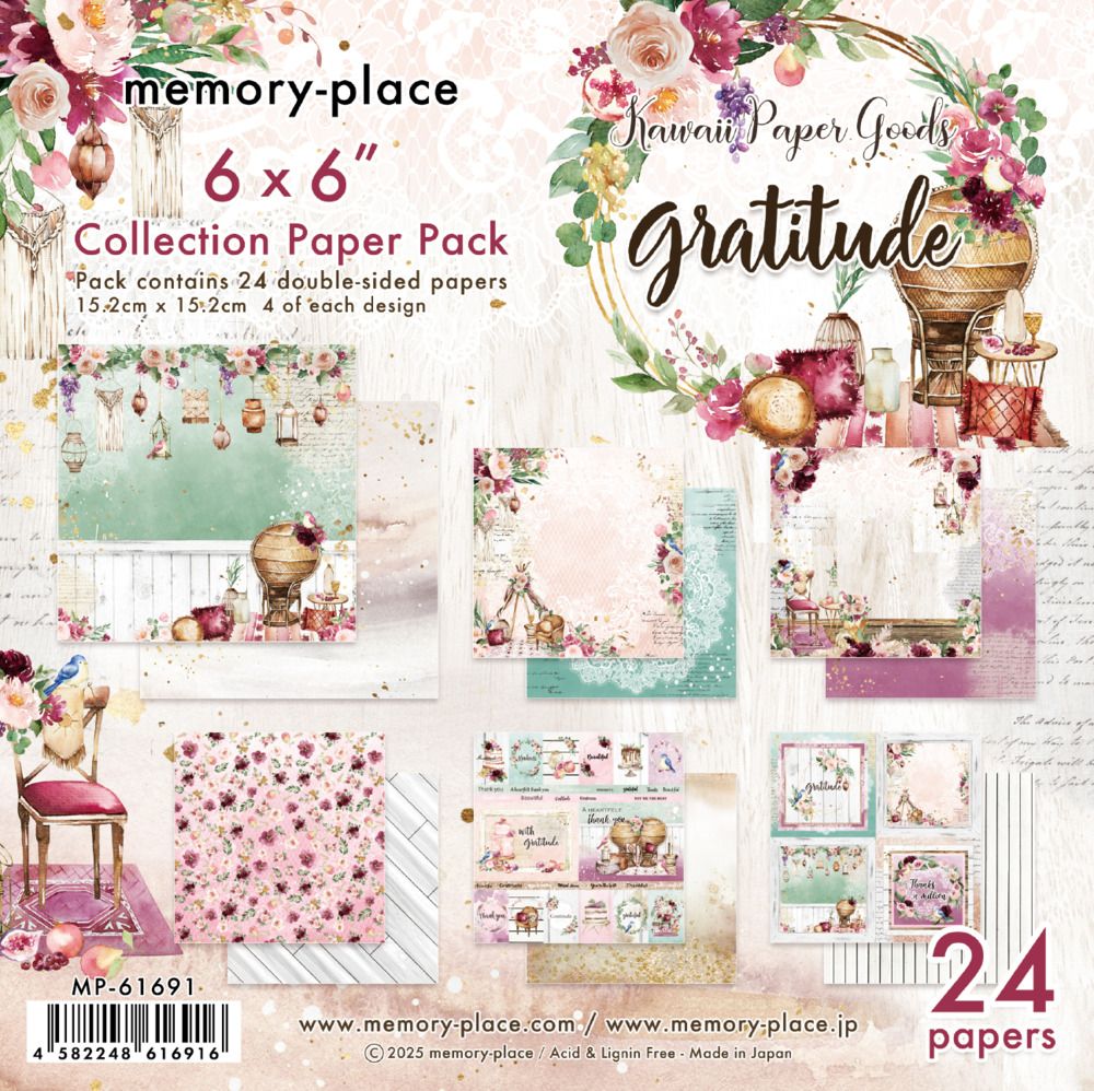 6x6 Collection Pack - Gratitude Collection