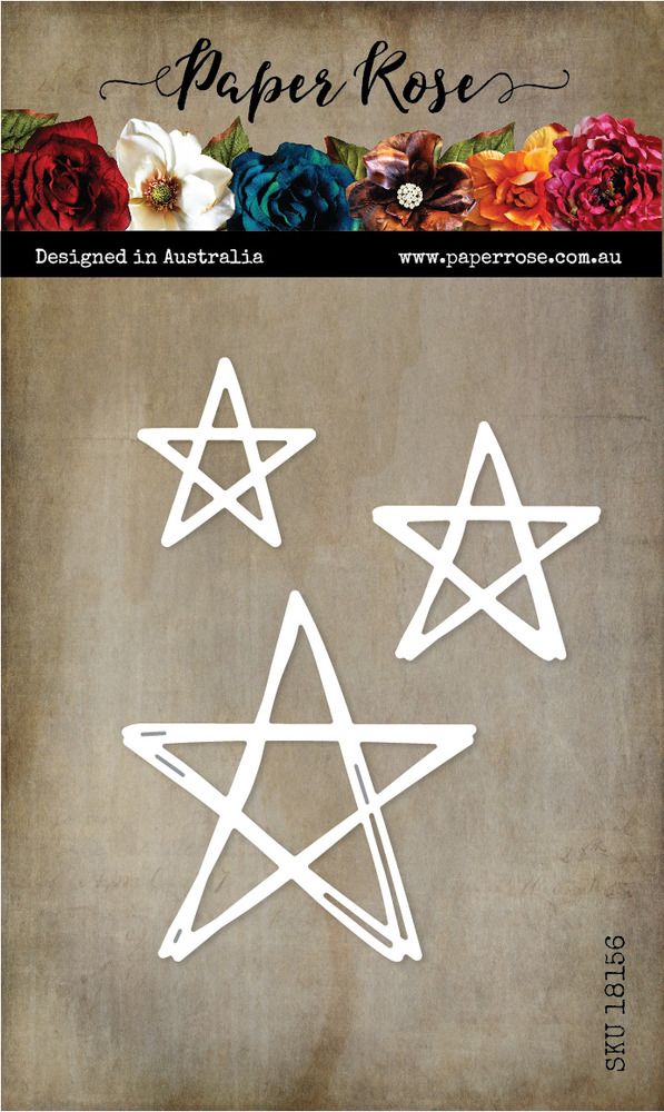 Scribbled Stars - Die Set