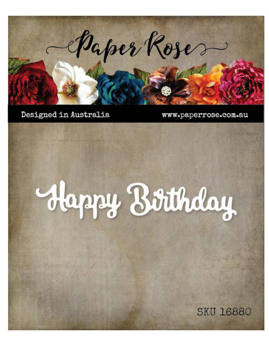 Small Happy Birthday - Die Set