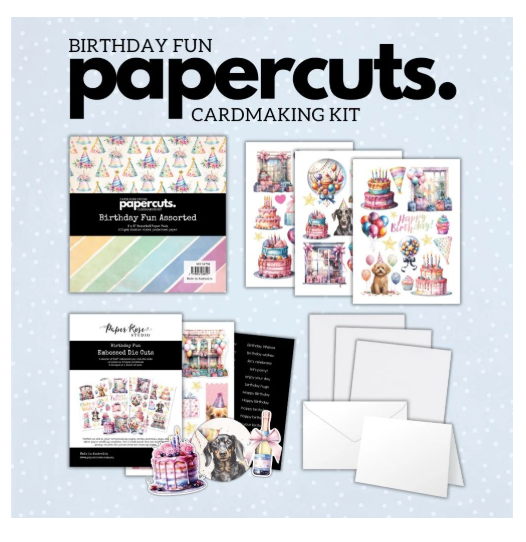 Papercuts Card Kit - Birthday Fun Collection