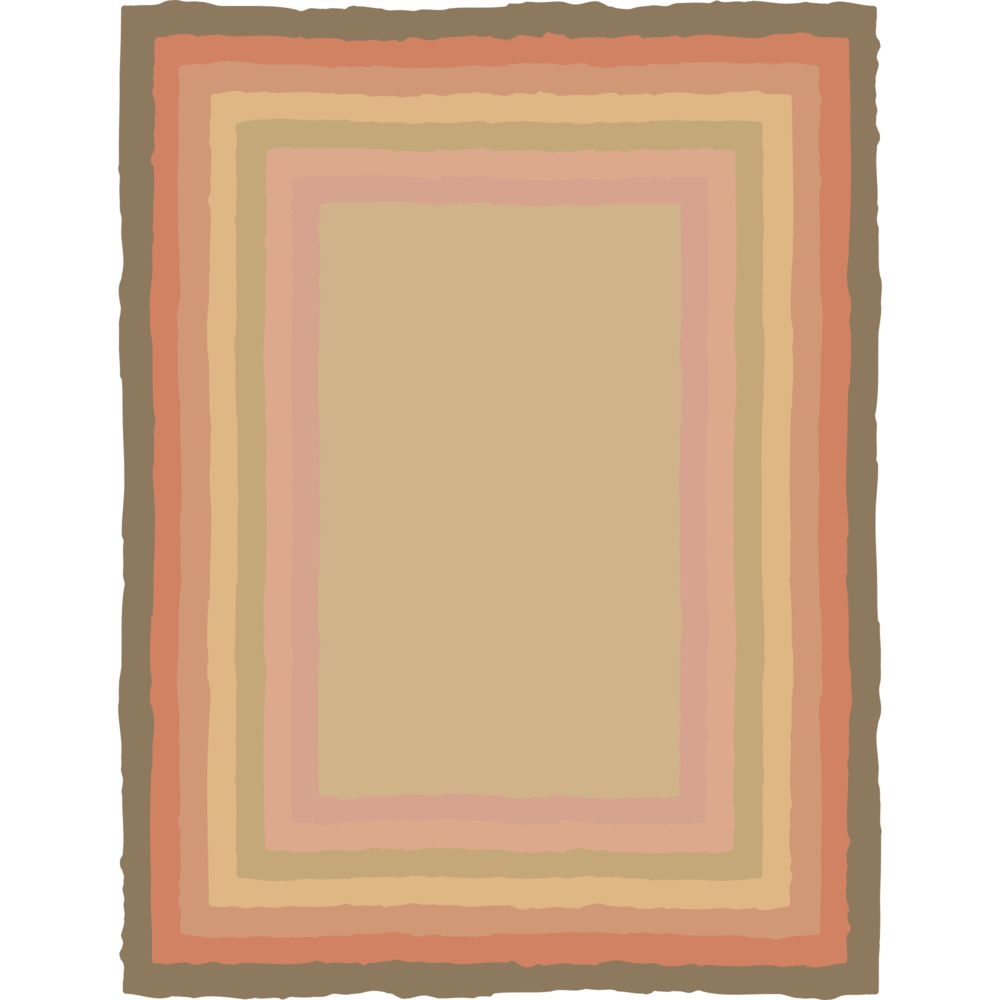 Nesting Deckle-Edged Rectangles - Die Set
