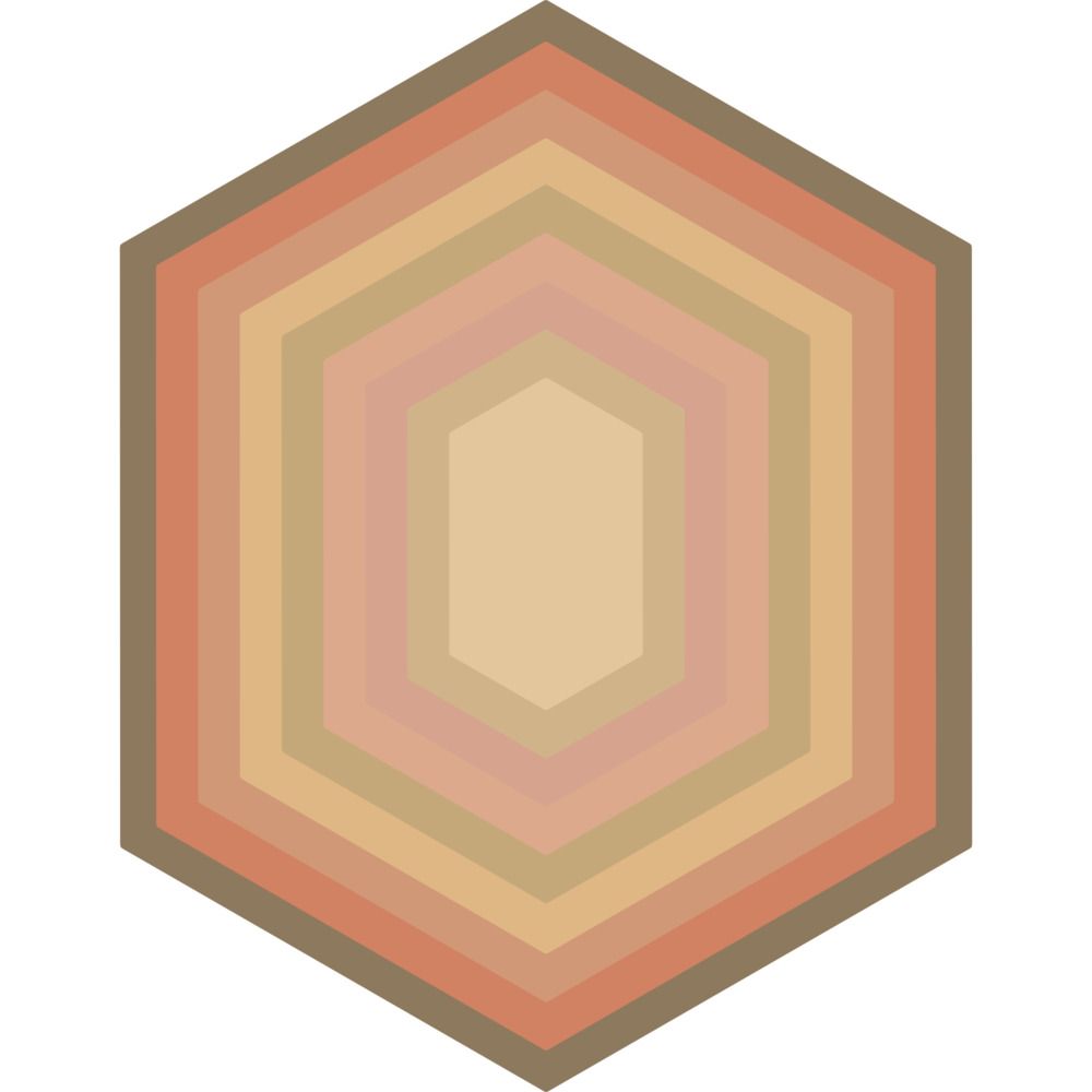 Nesting Hexagons - Die Set