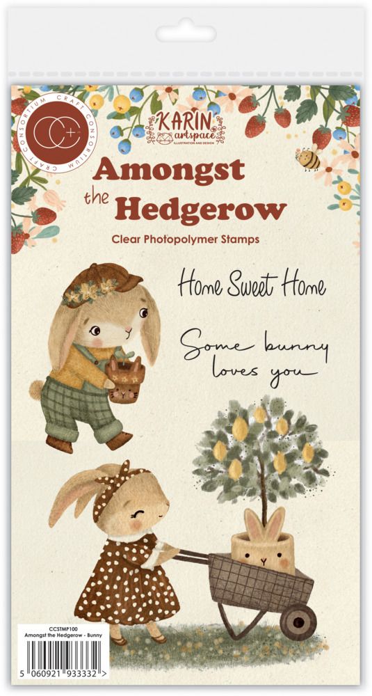 Bunny - Clear Stamp Set - Amongst the Hedgerow Collection