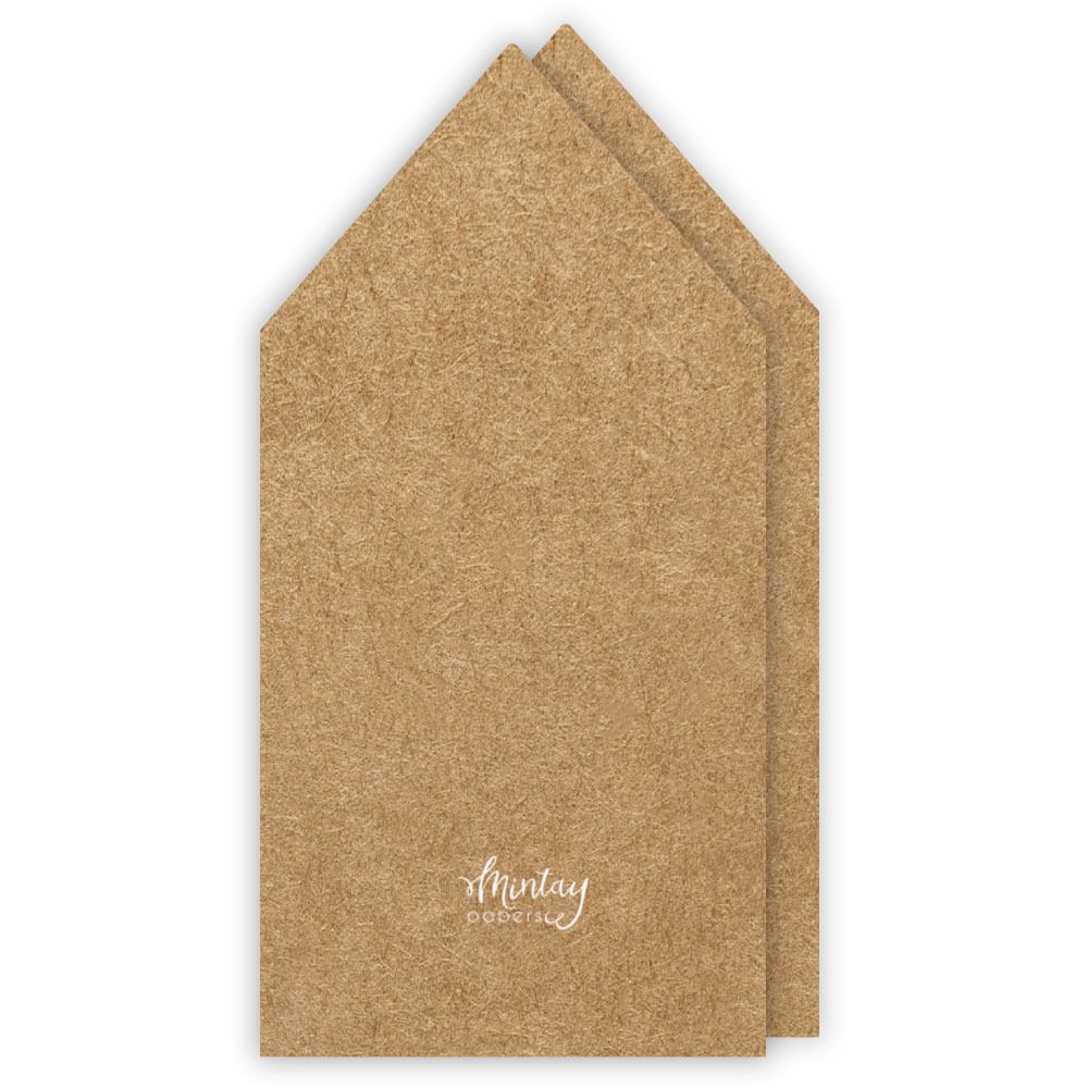 Pencil Card Bases - Kraft - Basic Collection