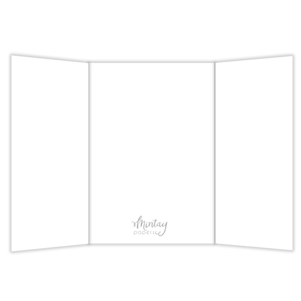 Trifold Card Bases - White - Basic Collection