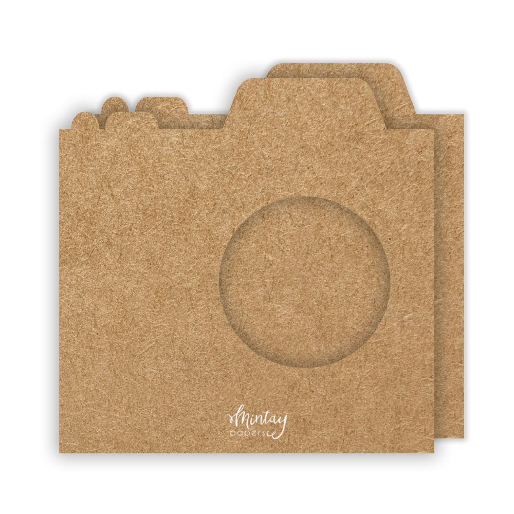 Camera Card Bases - Kraft - Basic Collection
