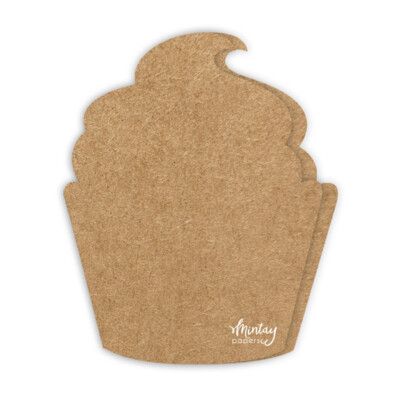 Cupcake Card Bases - Kraft - Basic Collection