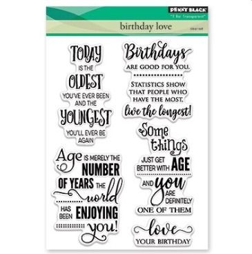 Birthday Love Set - Clear Stamp Set