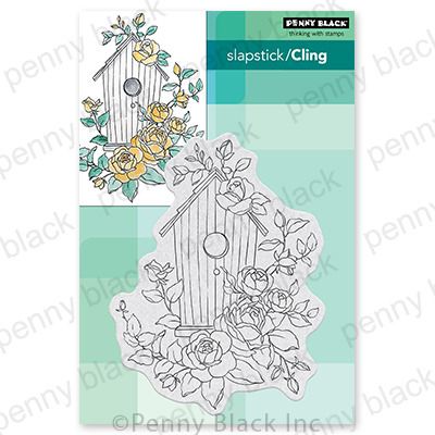 Birdhouse Beauty - Cling Stamp