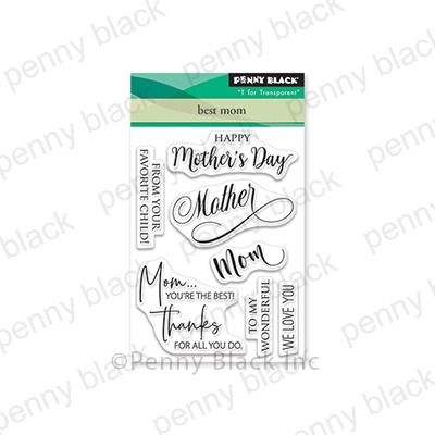 Best Mom - Clear Stamp Set