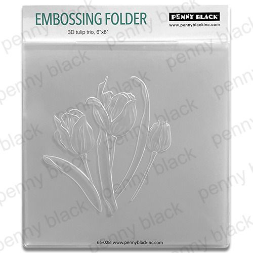 3D Tulip Trio - Embossing Folder