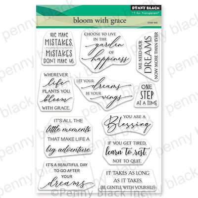 Bloom with Grace - Clear Stamp Set