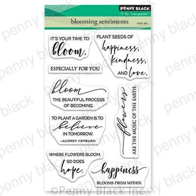Blooming Sentiments - Clear Stamp Set
