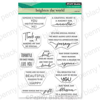 Brighten The World - Clear Stamp Set